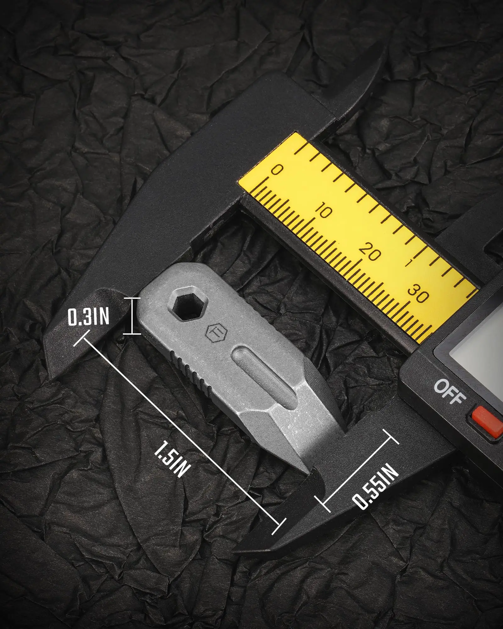 Keyunity KR02 Mini Pry Bar, Pr - Titanium Pry Bar のレビューと価格