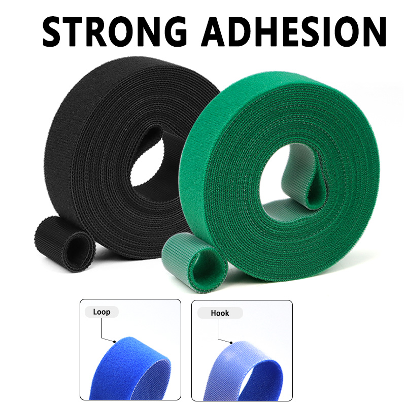 1Roll 5M Reusable Hook Loop Ny - Gear Tie Reusable のレビューと価格