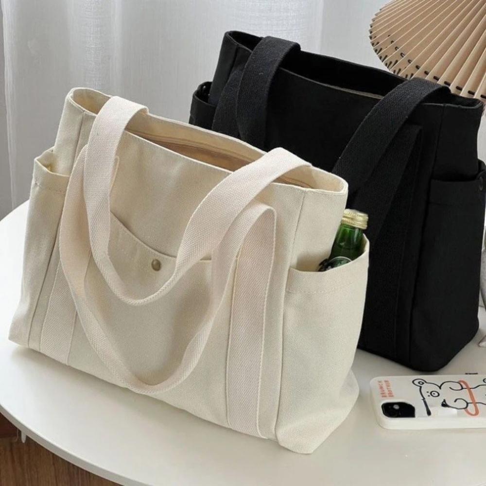 Large Capacity Canvas Tote Bag - Edc Carry Bag のレビューと価格