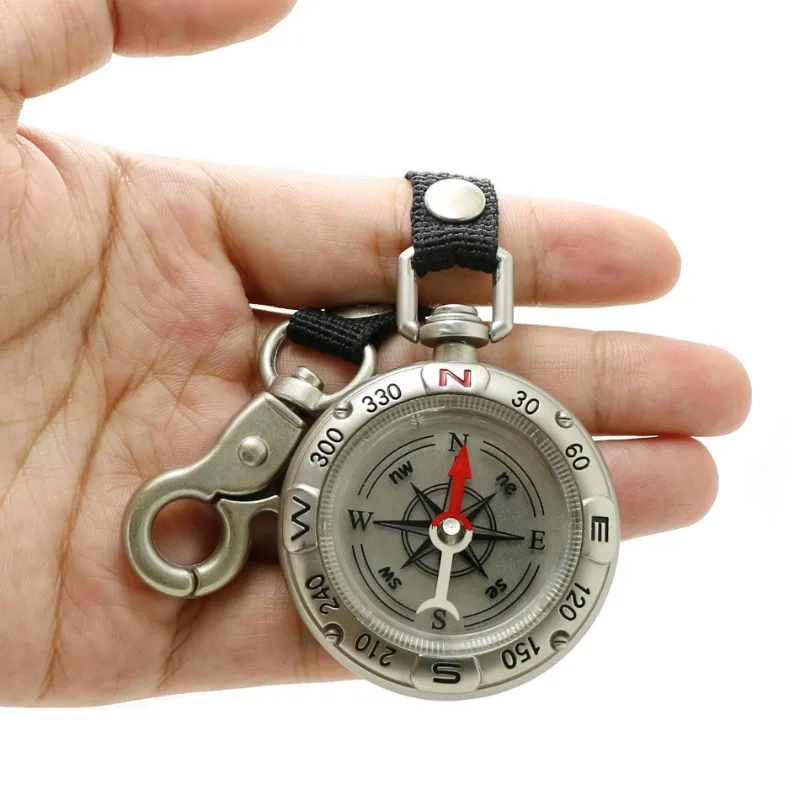 GEFENSI Mini Compass With Lany - Compass Keychain Mini のレビューと価格