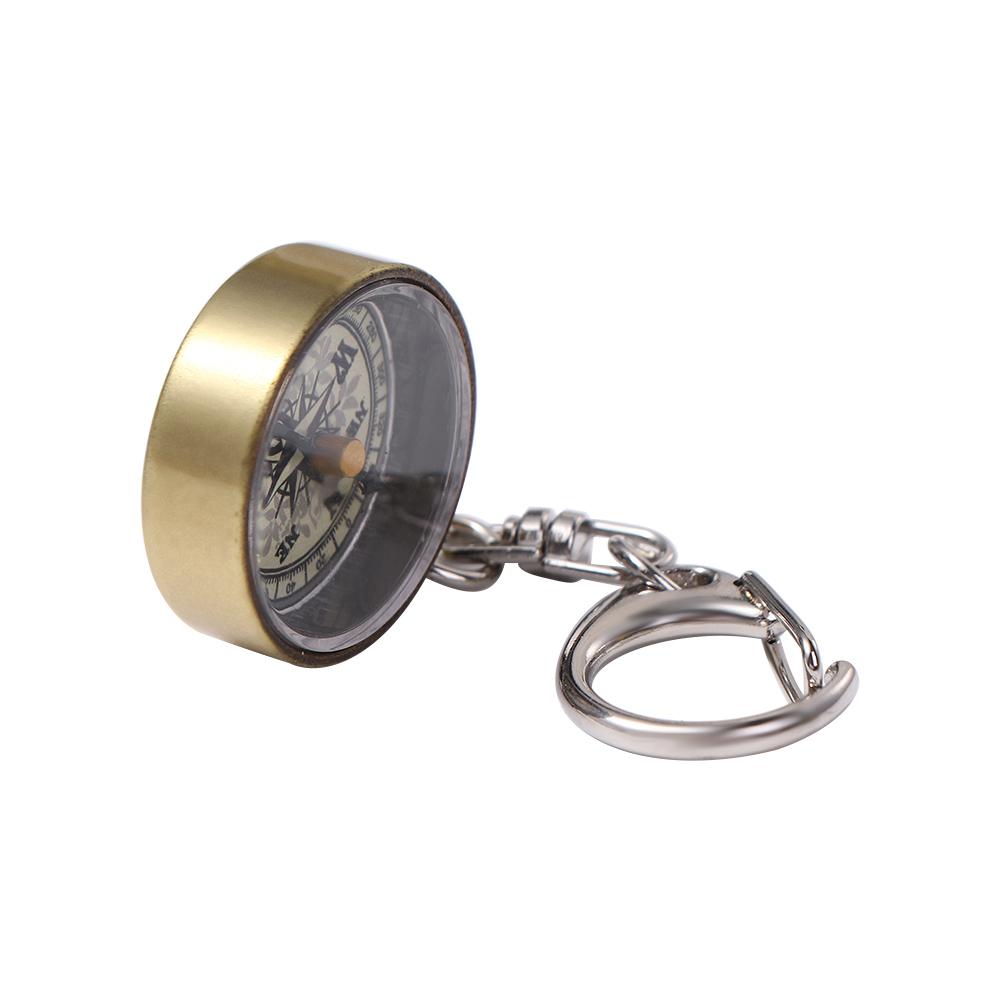 1 PCS Keychain Zinc Alloy Vint - Compass Keychain Mini のレビューと価格