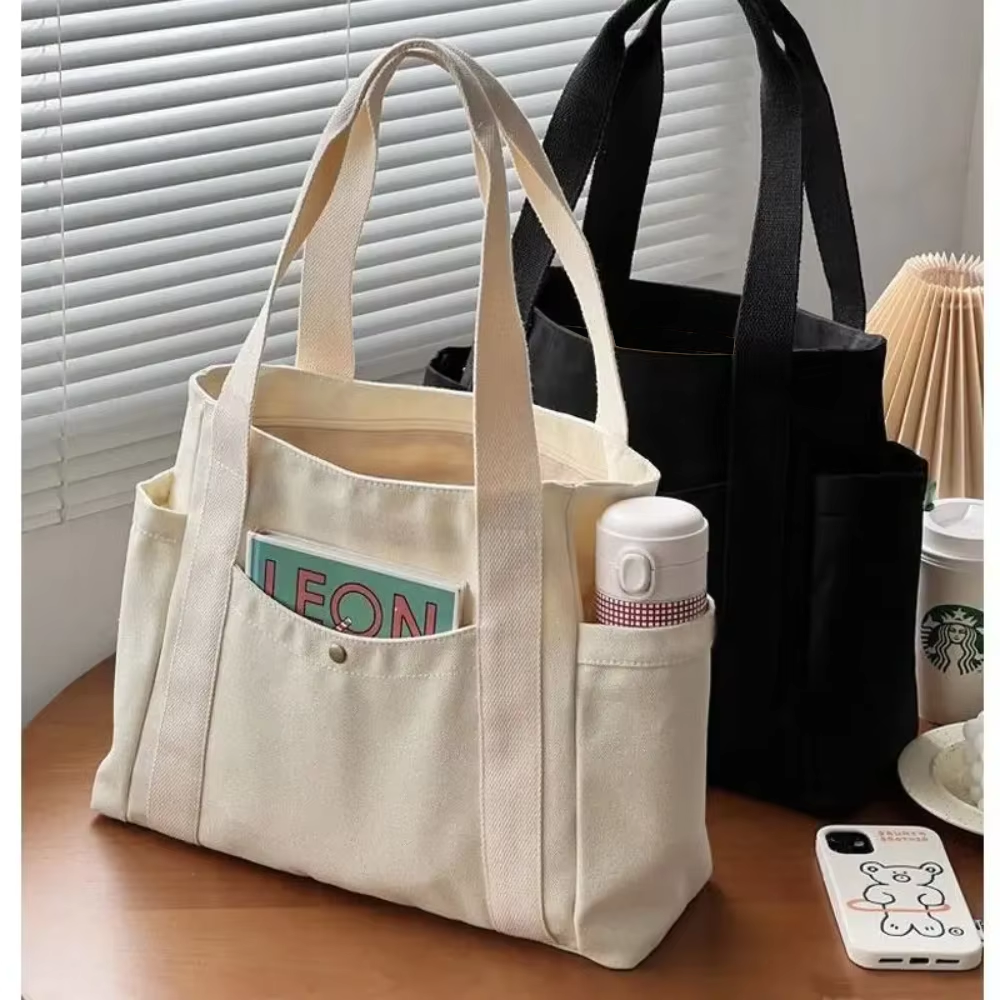 Large Capacity Canvas Tote Bag - Edc Carry Bag のレビューと価格
