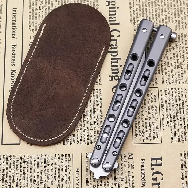 Leather small knife cover carr - Edc Pocket Carry Fixed Blade のレビューと価格