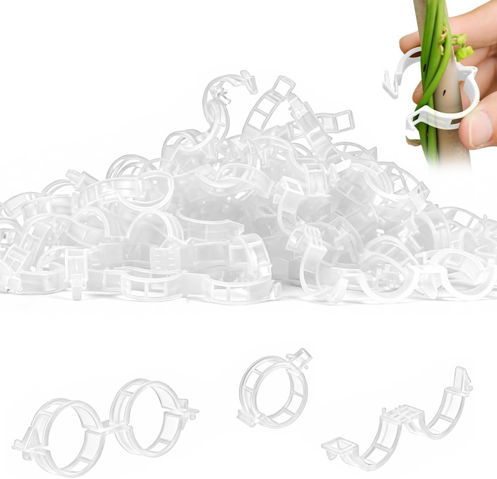 100PCS Plant Support Clips Reu - Gear Tie Reusable のレビューと価格