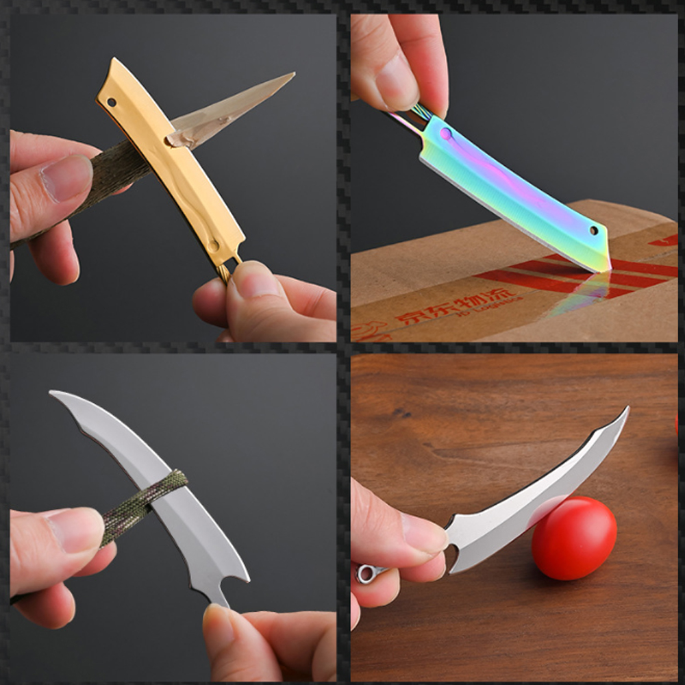 Titanium Mini Knife - Portable - Everyday Carry (Edc) Knife のレビューと価格