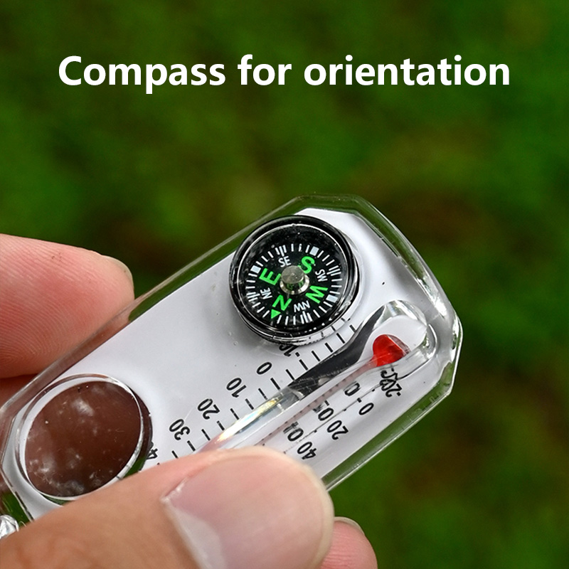 Outdoor Equipment Compass Ther - Compass Keychain Mini のレビューと価格