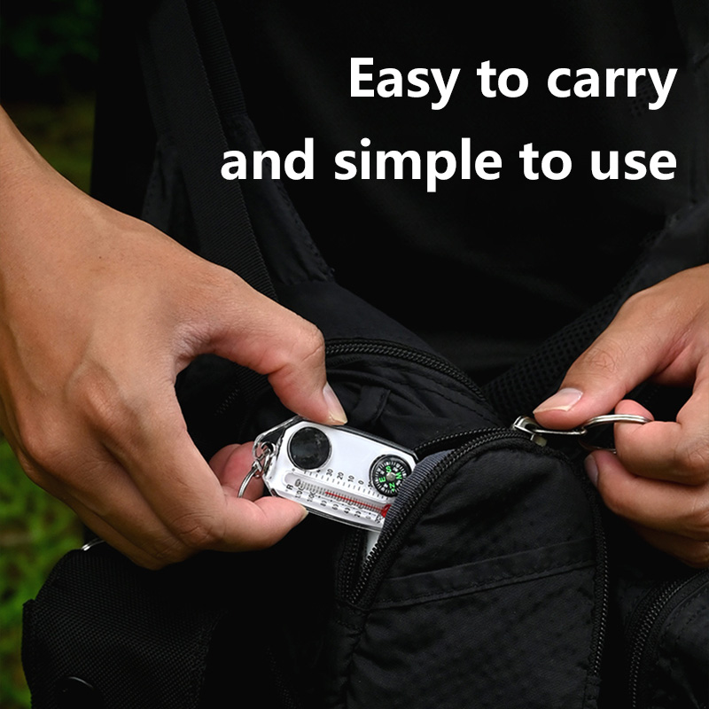 Outdoor Equipment Compass Ther - Compass Keychain Mini のレビューと価格
