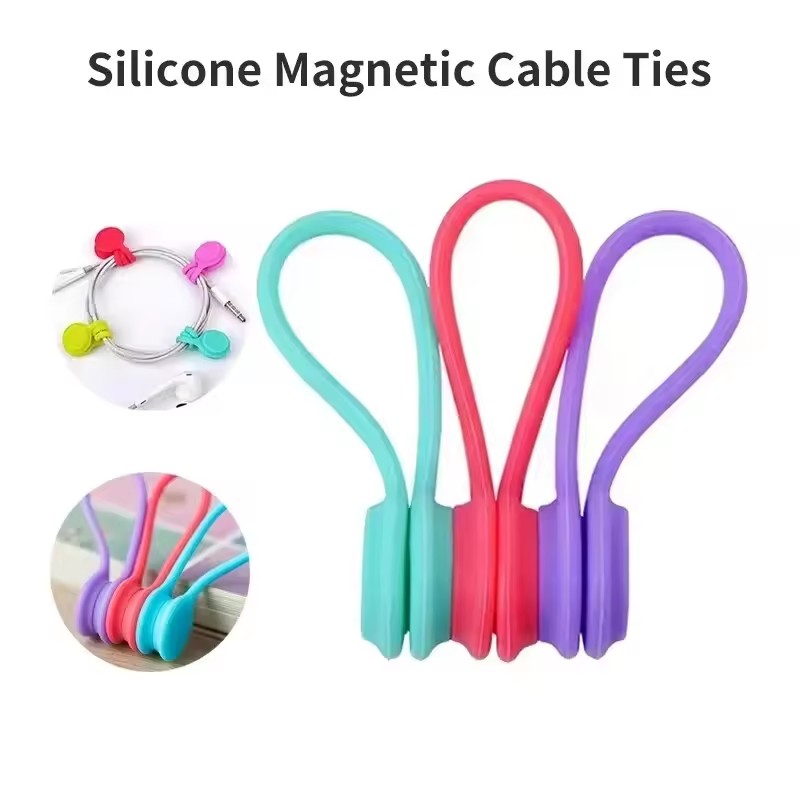 Silicone Magnetic Cable Ties S - Gear Tie Reusable のレビューと価格