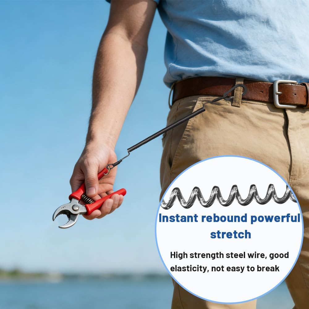 Anti-Lost Flexible Phone Ropes - Carabiner Keychain のレビューと価格