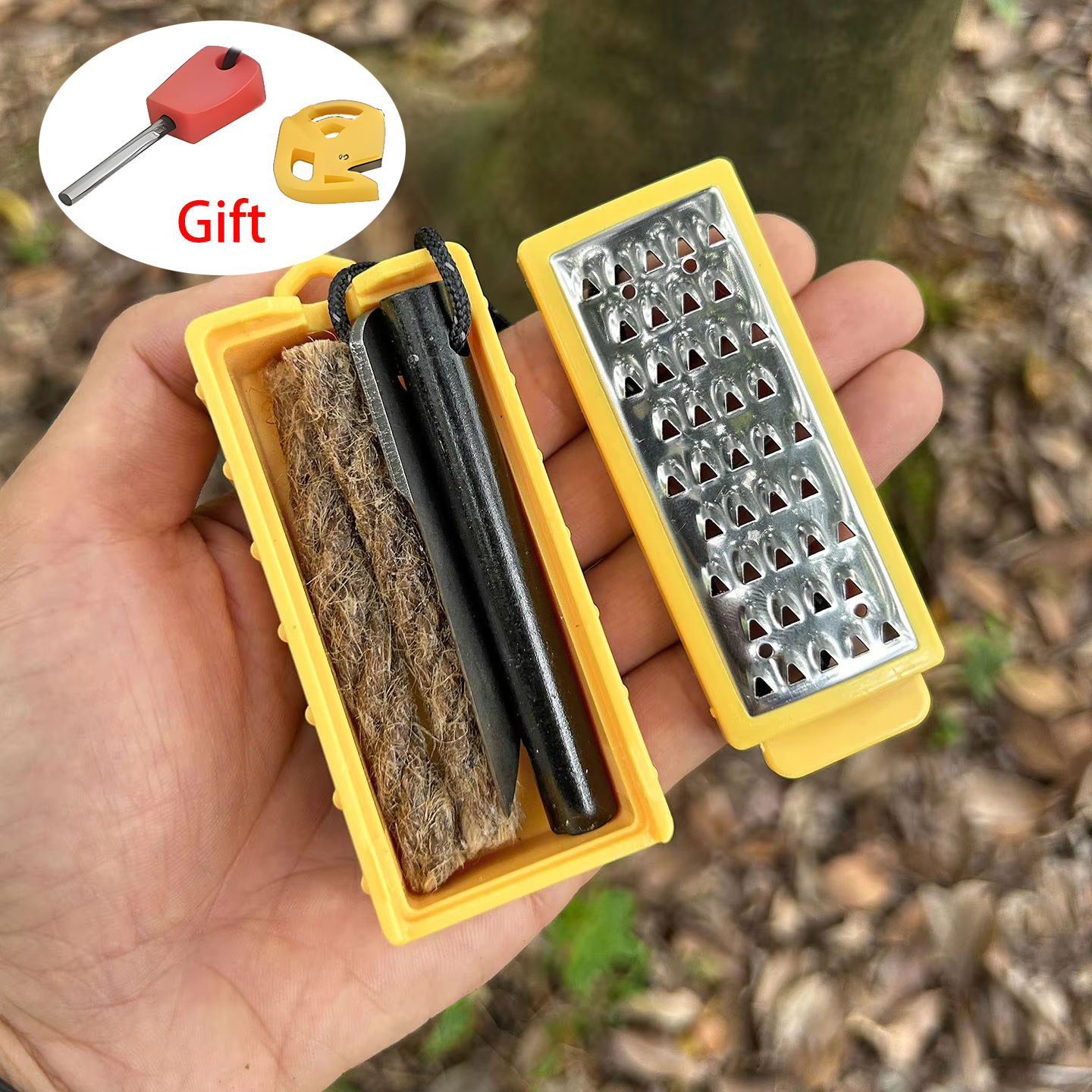 NEW Outdoor Camping Flint Set  - Ferro Rod Striker のレビューと価格