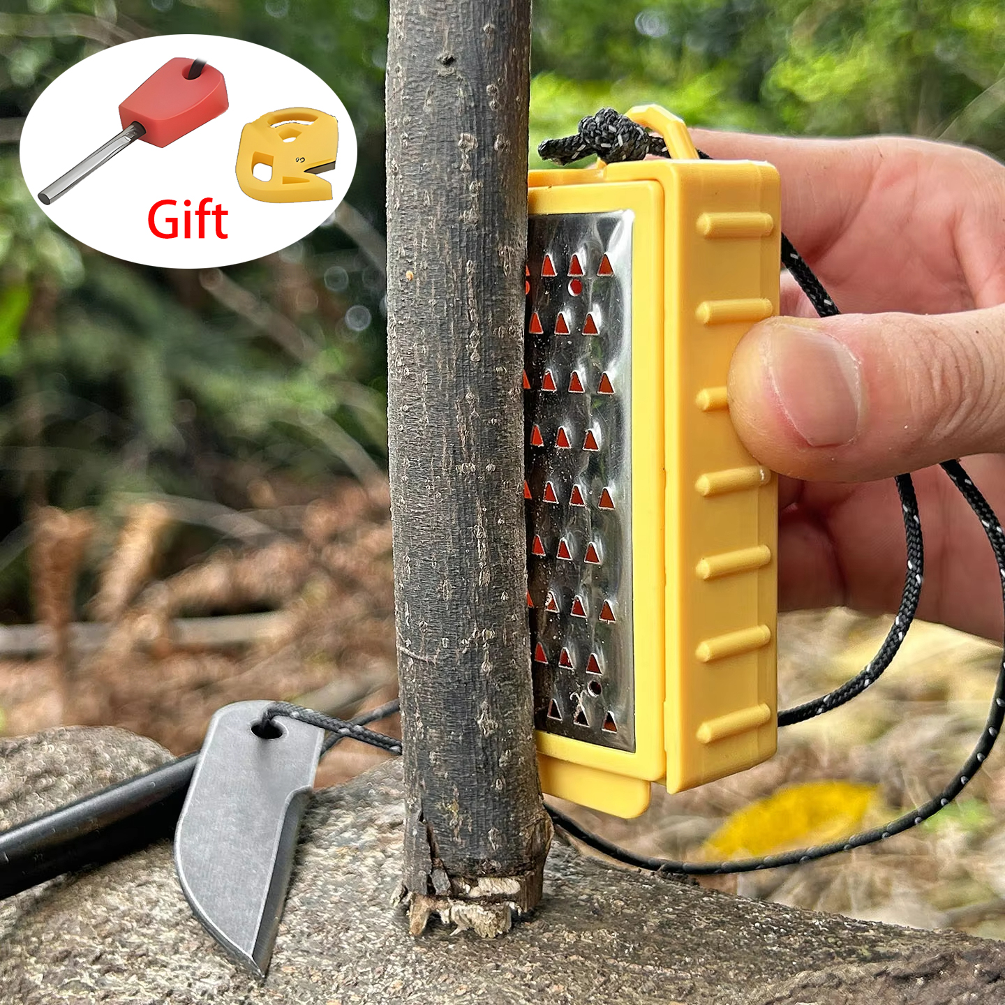 NEW Outdoor Camping Flint Set  - Ferro Rod Striker のレビューと価格