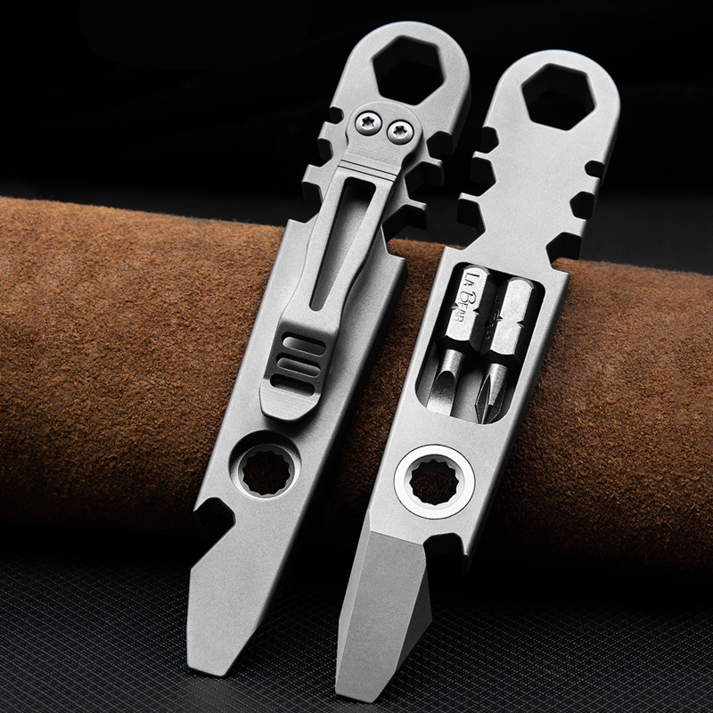 Outdoor Portable EDC Multifunc - Titanium Pry Bar のレビューと価格