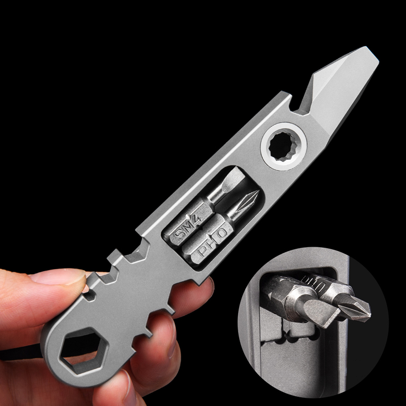 Outdoor Portable EDC Multifunc - Titanium Pry Bar のレビューと価格
