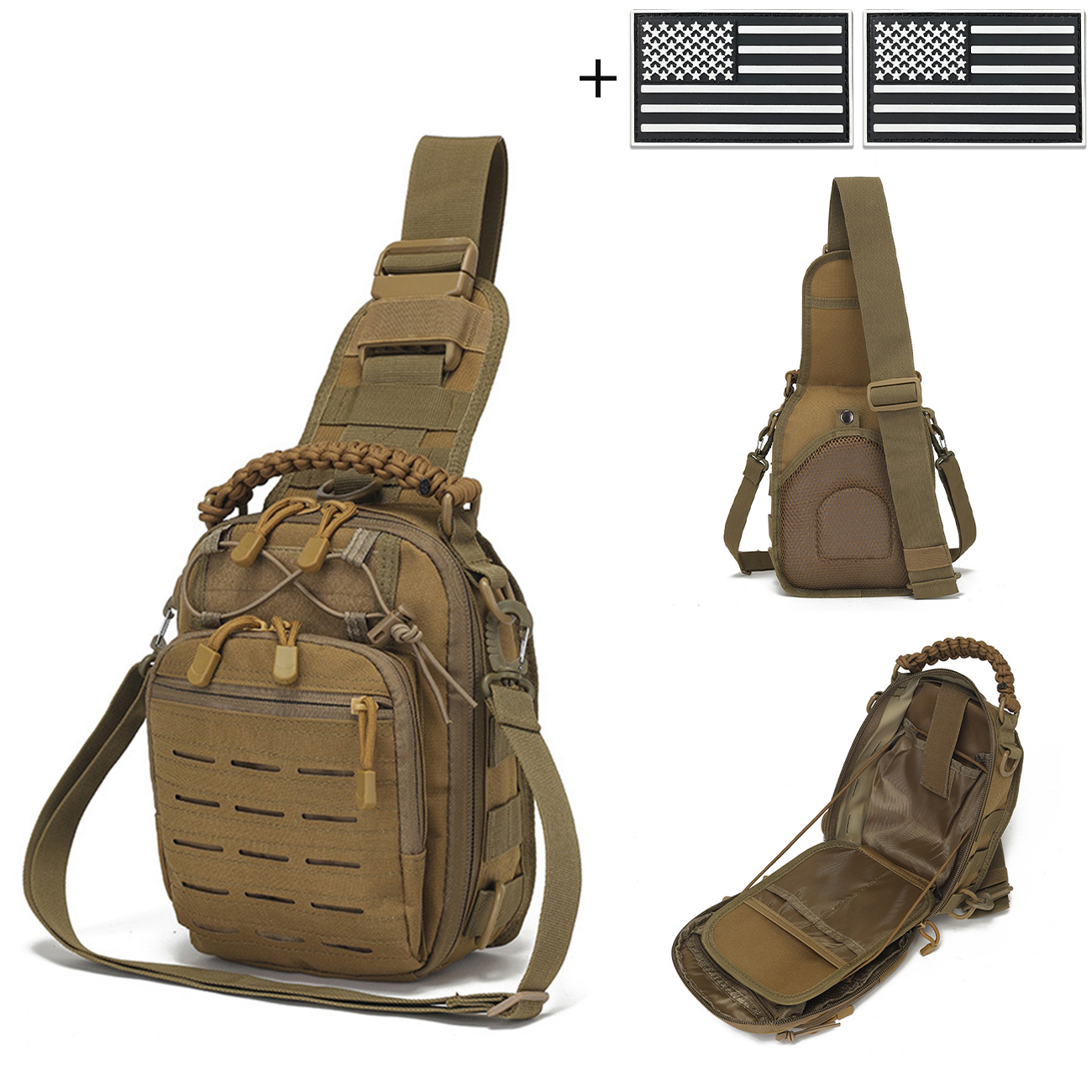 Laser MOLLE EDC outdoor huntin - Edc Carry Belt のレビューと価格