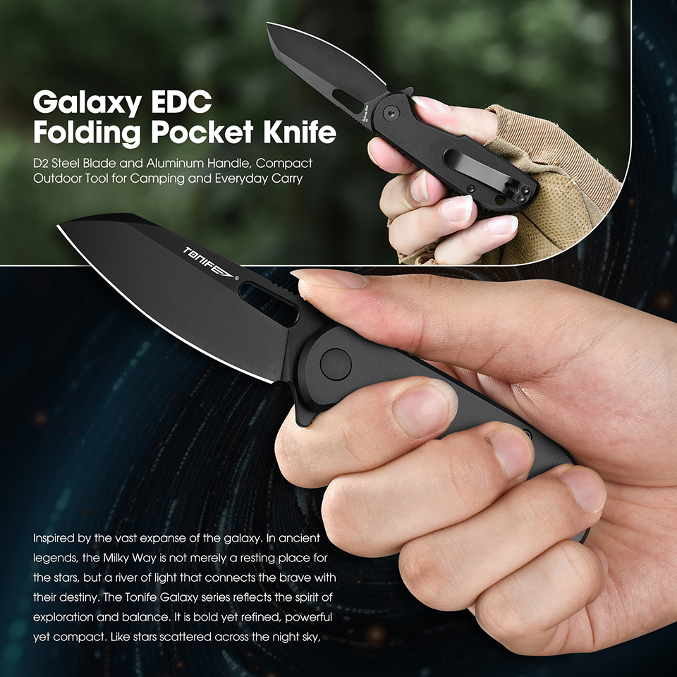 TONIFE Galaxy Mini CKT9205 Fol - Everyday Carry (Edc) Knife のレビューと価格
