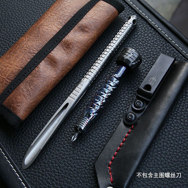 197mm Large Straw TC4 Titanium - Titanium Pry Bar のレビューと価格