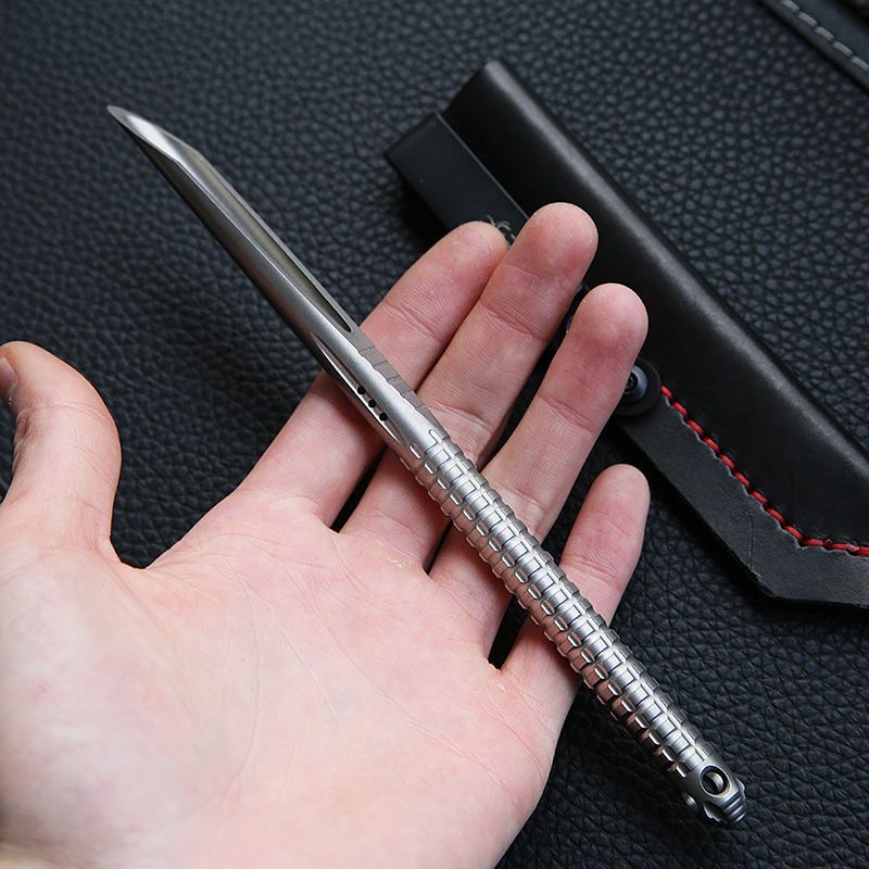 197mm Large Straw TC4 Titanium - Titanium Pry Bar のレビューと価格