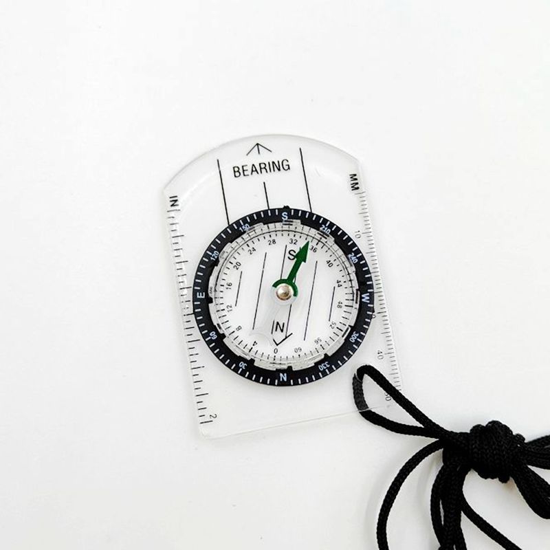 1pc/2pc new outdoor mini acryl - Compass Keychain Mini のレビューと価格