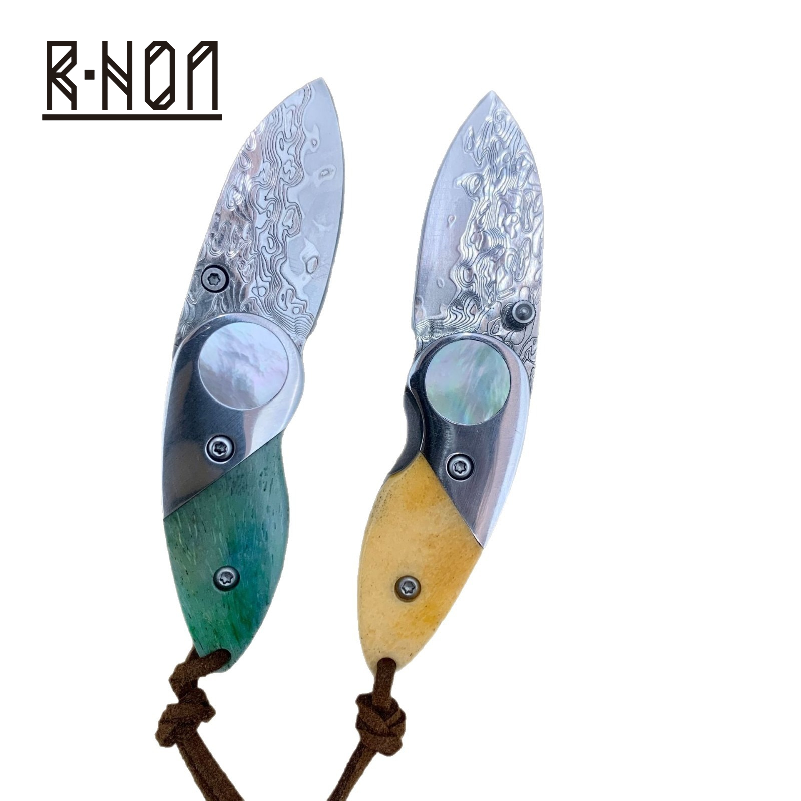 RHON Mini Size Thumb Open Pock - Edc Pocket Carry Fixed Blade のレビューと価格
