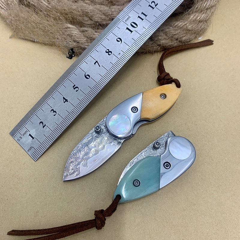 RHON Mini Size Thumb Open Pock - Edc Pocket Carry Fixed Blade のレビューと価格