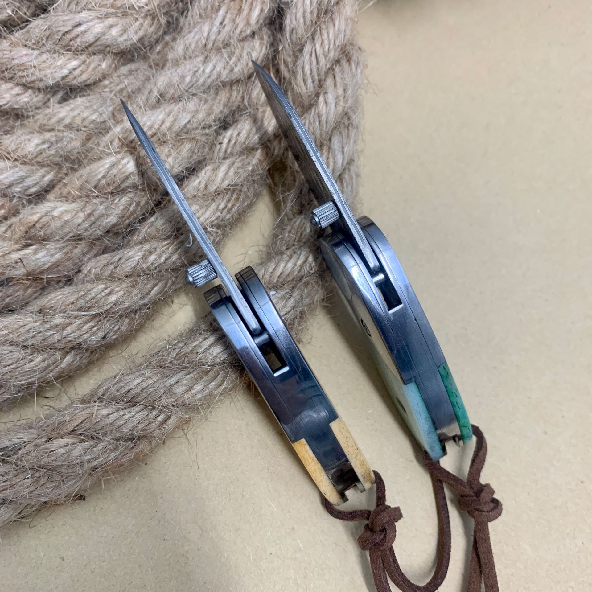 RHON Mini Size Thumb Open Pock - Edc Pocket Carry Fixed Blade のレビューと価格