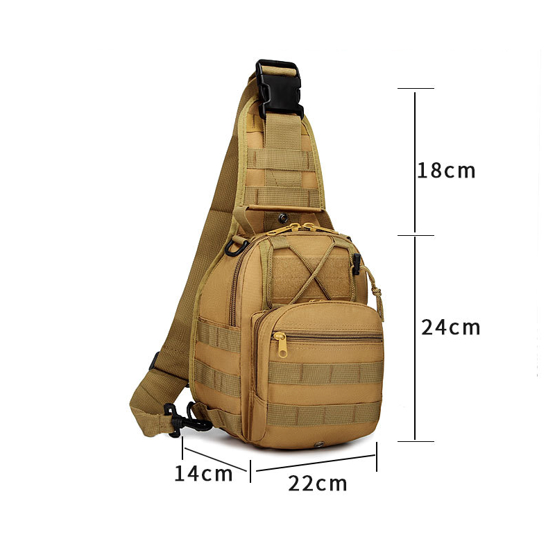 Outdoor Tactical Shoulder Bag  - Edc Carry Pack のレビューと価格