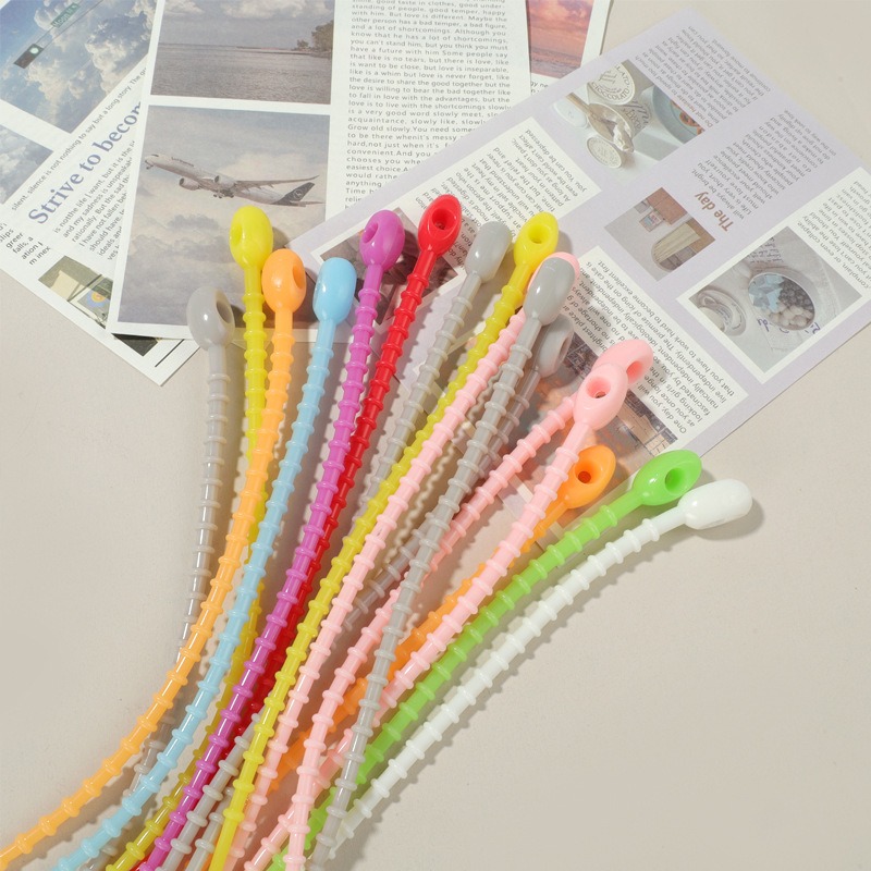 random color5pcs Multifunction - Cable Winder Keychain のレビューと価格