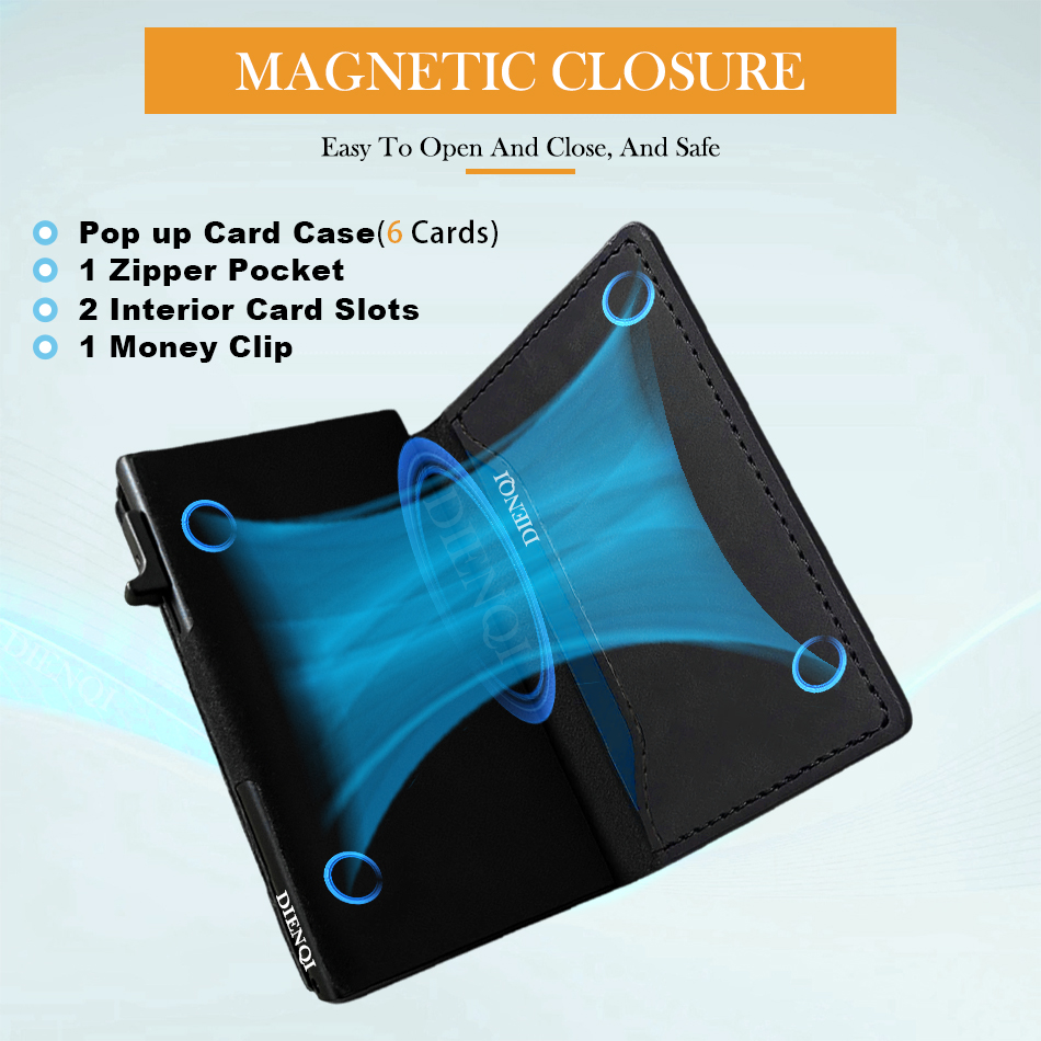 Cowhide Credit Card Holder Gen - Money Clip Magnetic のレビューと価格