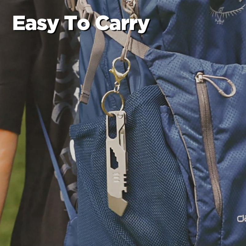 Outdoor Portable EDC Multifunc - Titanium Pry Bar のレビューと価格