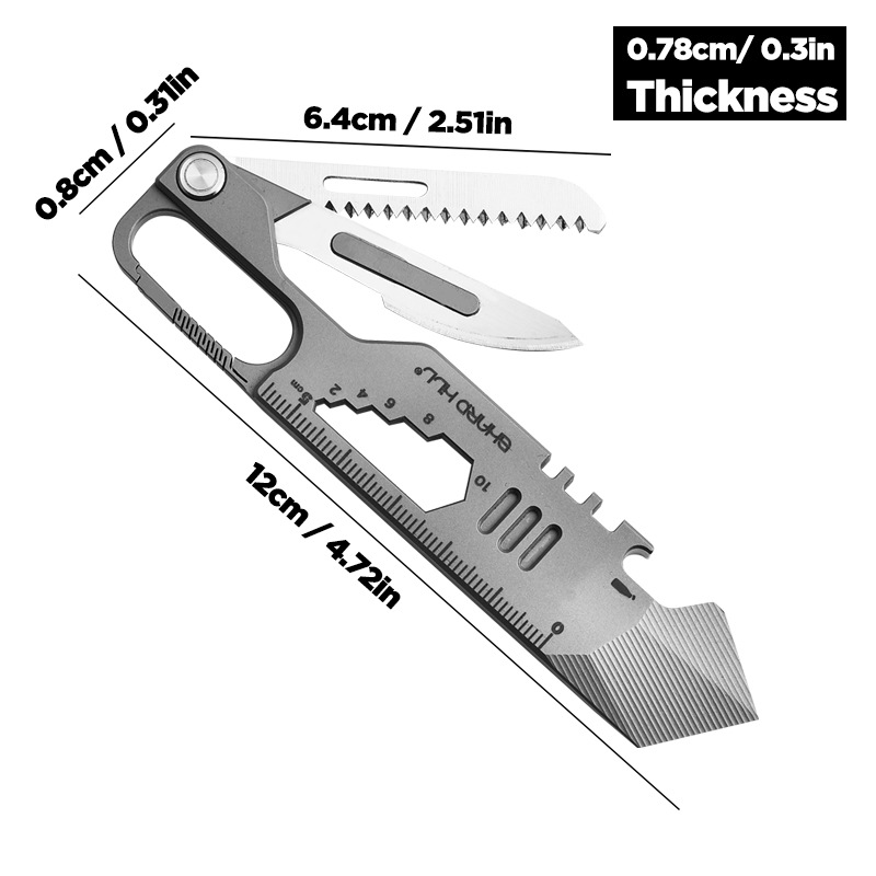 Outdoor Portable EDC Multifunc - Titanium Pry Bar のレビューと価格