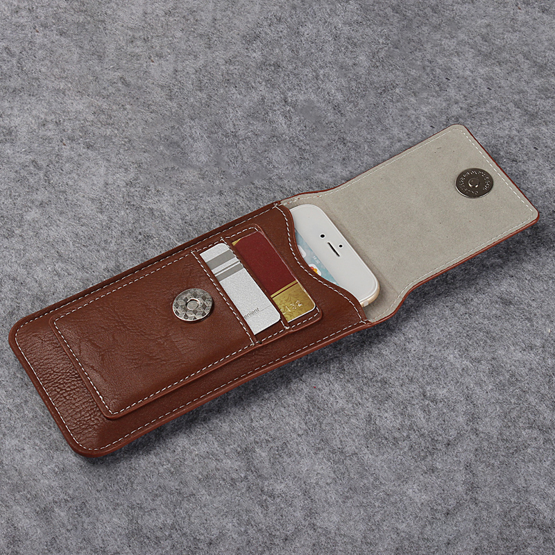 Universal Leather Phone Holste - Money Clip Magnetic のレビューと価格