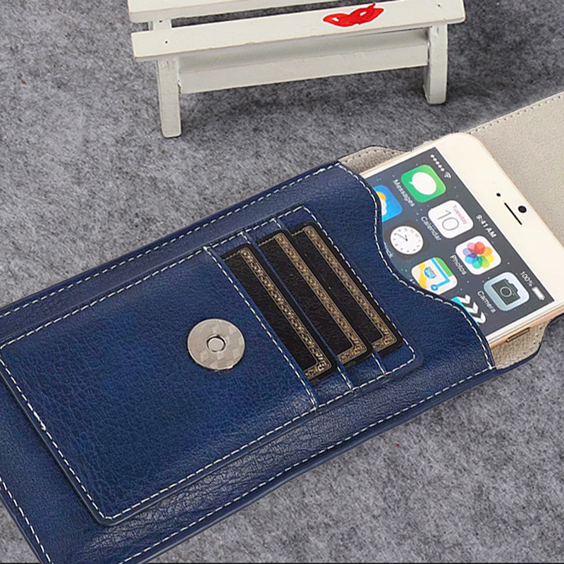 Universal Leather Phone Holste - Money Clip Magnetic のレビューと価格