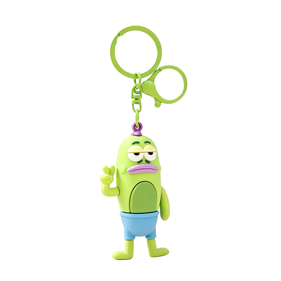 Creative Biqibao Ugly Fish Key - Carabiner Keychain のレビューと価格