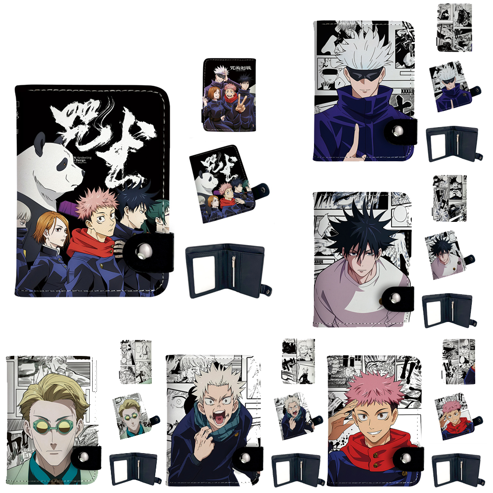Anime Wallet Jujutsu Kaisen Pu - Money Clip Magnetic のレビューと価格