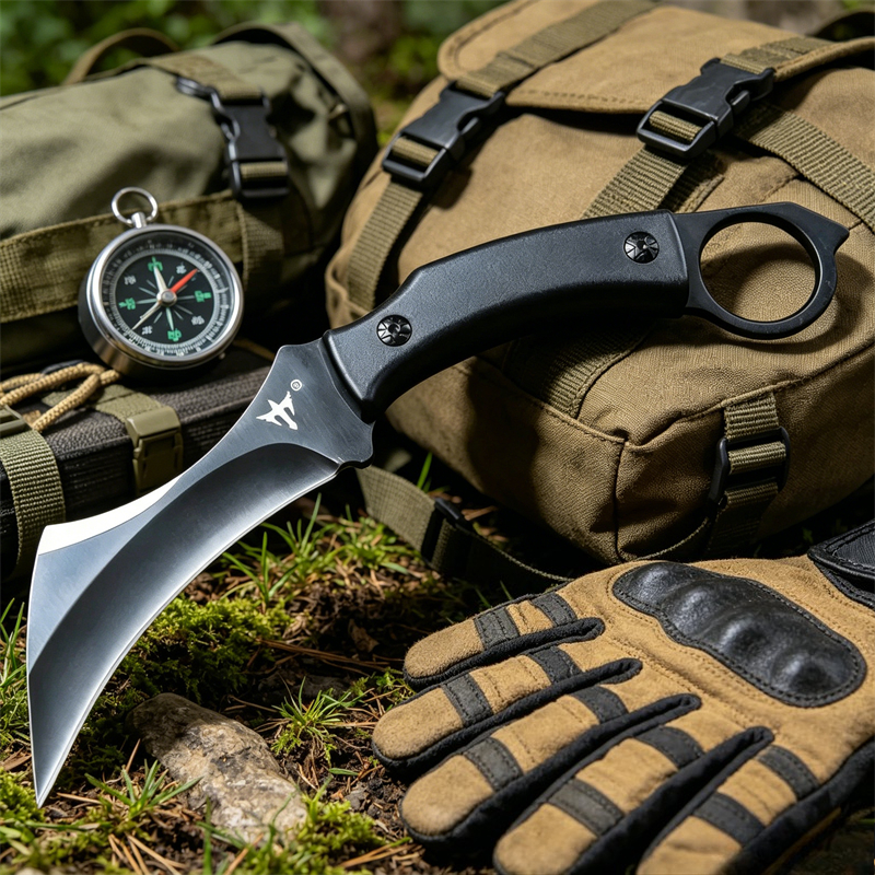 Claw Knife D2 Blade G10 Handle - Everyday Carry (Edc) Knife のレビューと価格