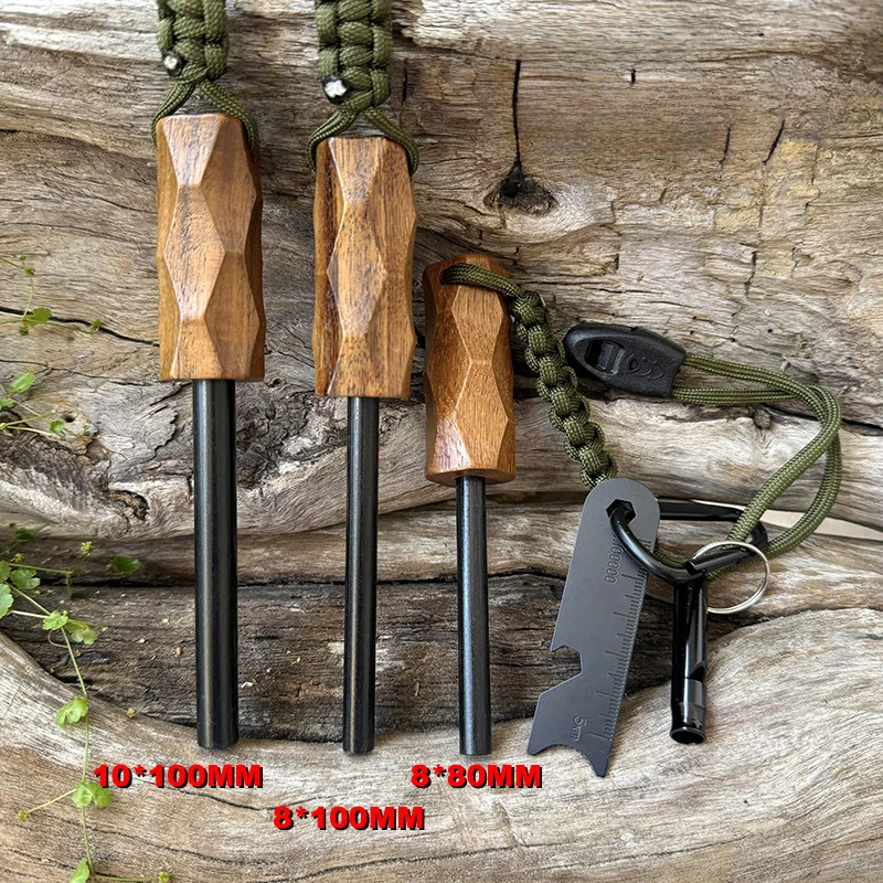 New Outdoor Flint Fire Starter - Ferro Rod Striker のレビューと価格