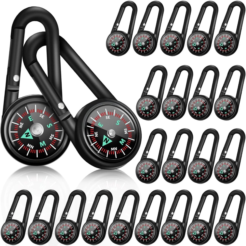 6-50 Pcs Mini Magnetic Compass - Compass Keychain Mini のレビューと価格
