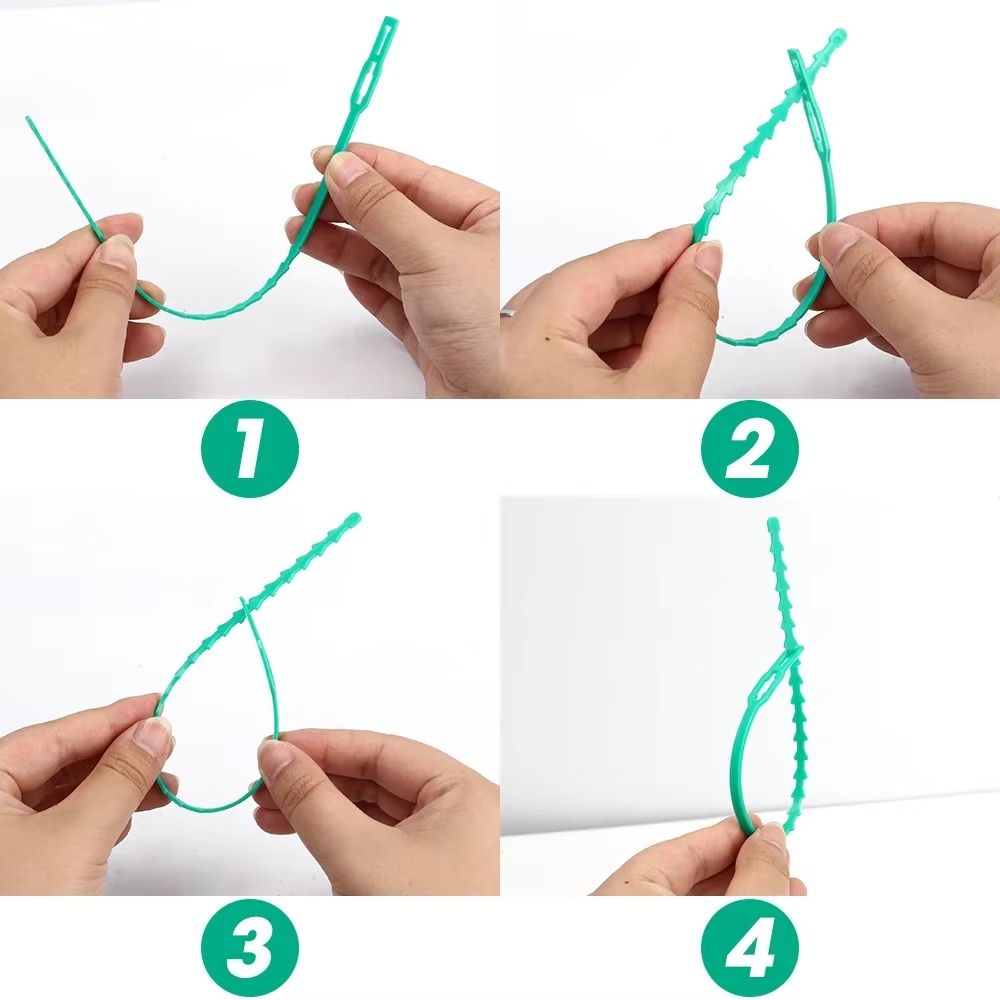 100Pcs 13/17/23cm Plant Cable  - Gear Tie Reusable のレビューと価格