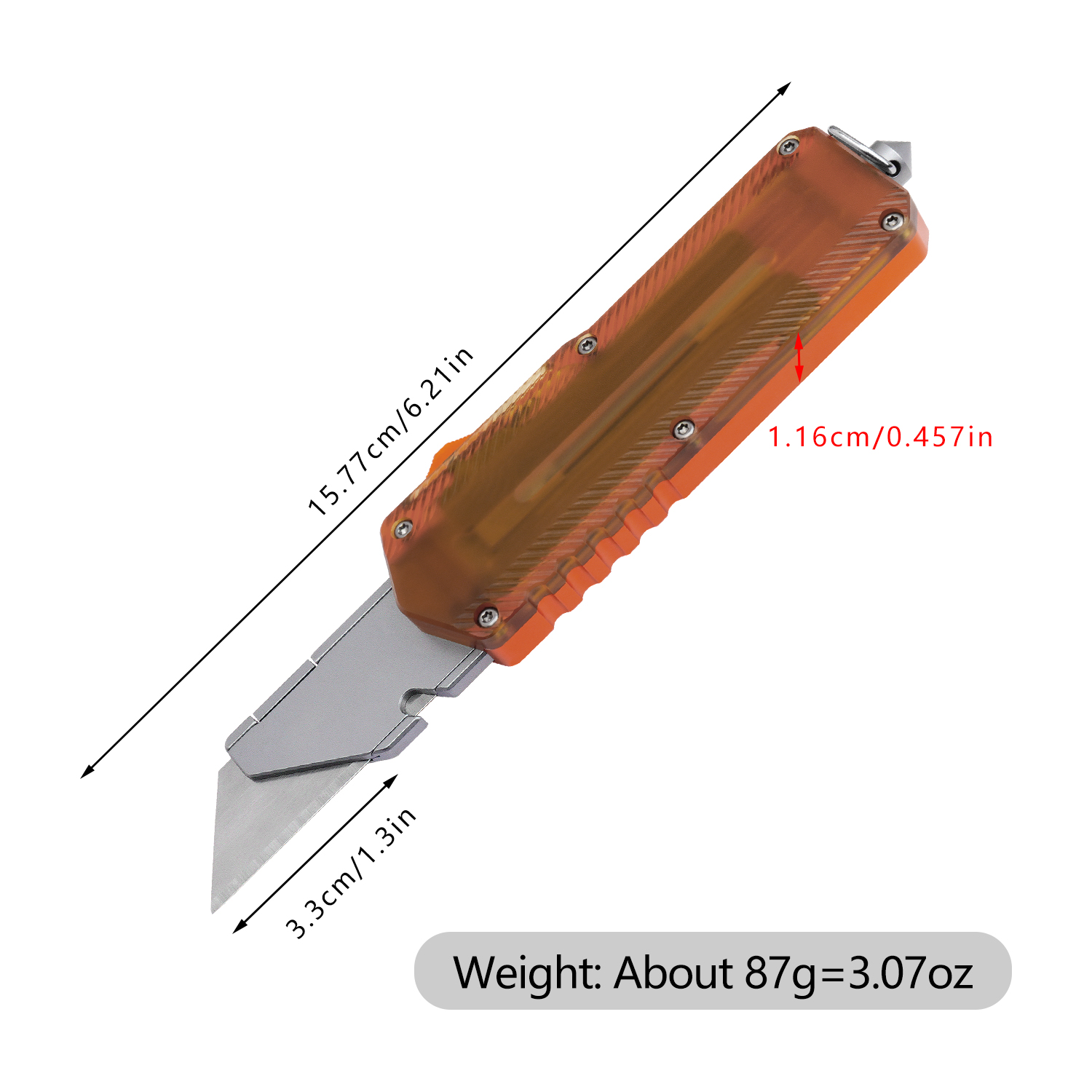 Two-piece aluminum alloy combi - Everyday Carry (Edc) Knife のレビューと価格