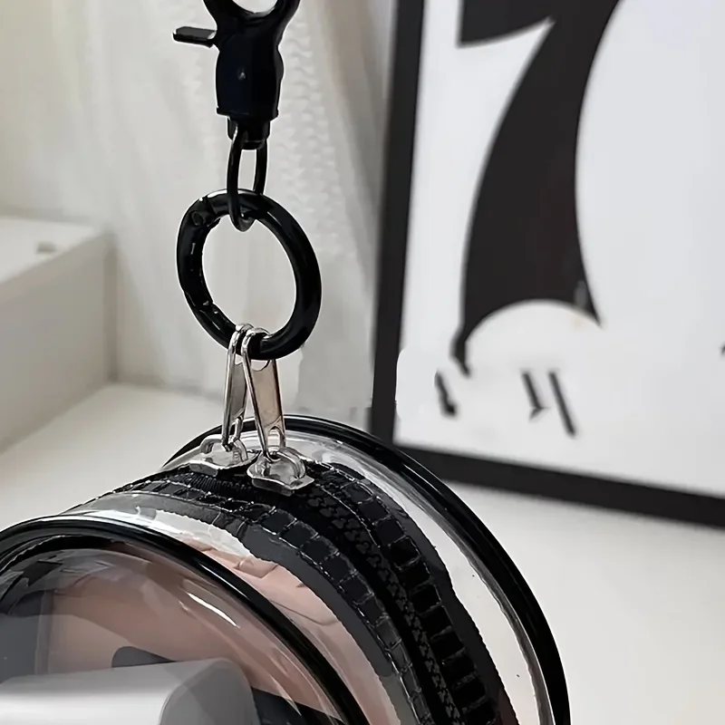 Portable Mini Clear Zipper Sto - Cable Winder Keychain のレビューと価格