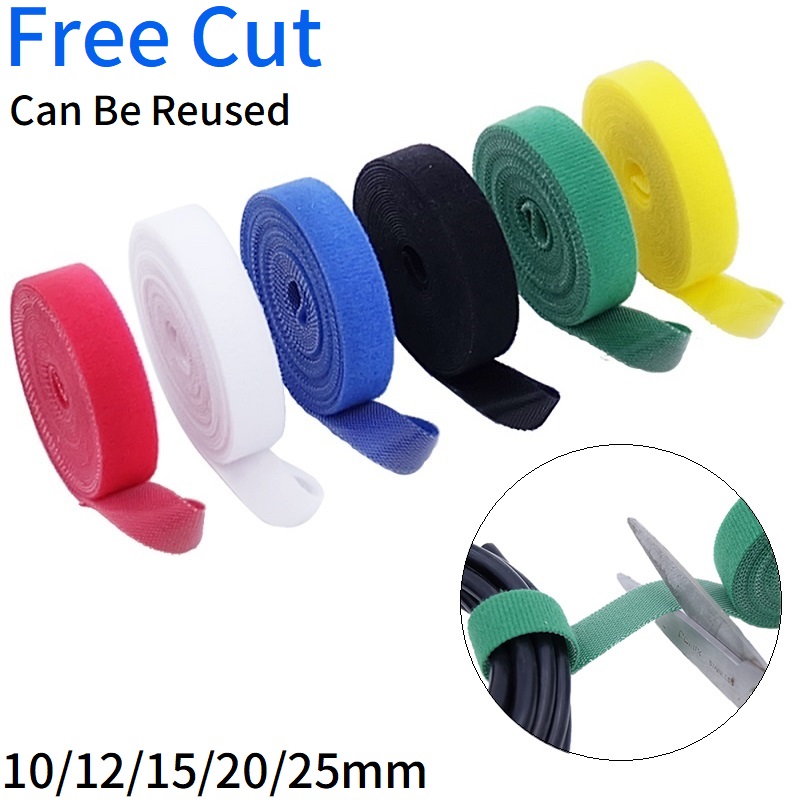 1/5M Cable Ties Reusable Adhes - Gear Tie Reusable のレビューと価格