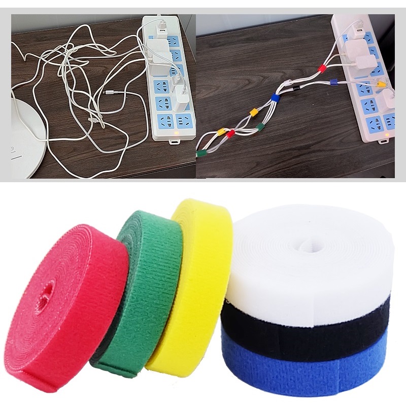 1/5M Cable Ties Reusable Adhes - Gear Tie Reusable のレビューと価格