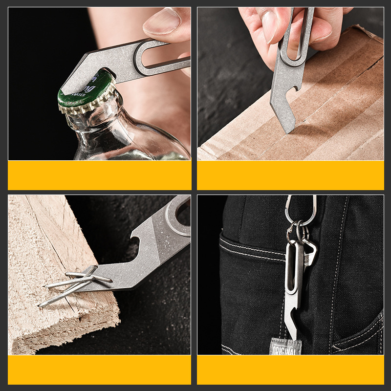 Titanium Alloy Multifunctional - Titanium Pry Bar のレビューと価格