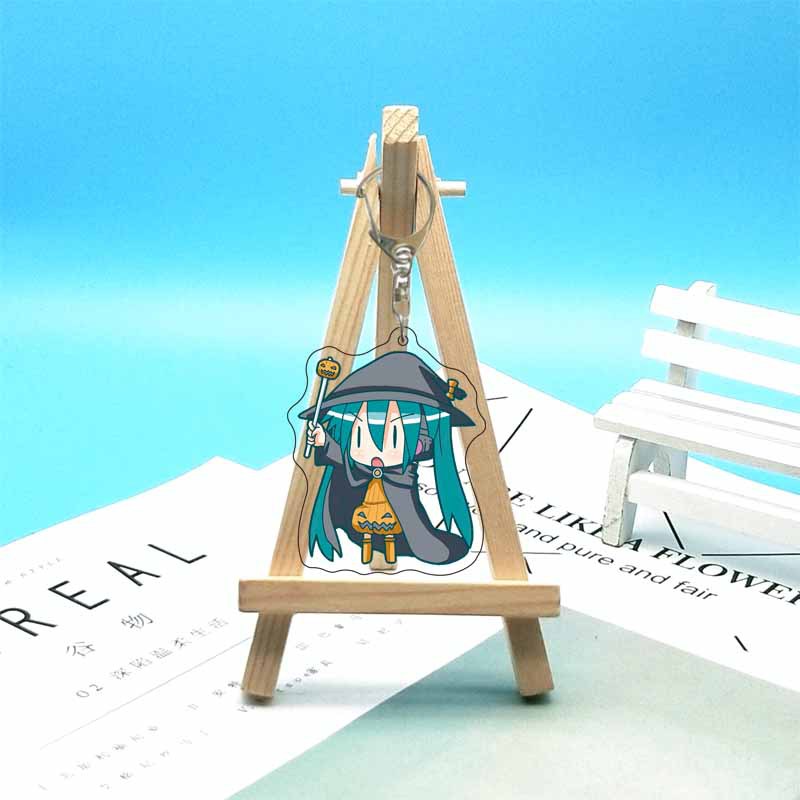 Hatsune Miku Anime Acrylic Cut - Carabiner Keychain のレビューと価格