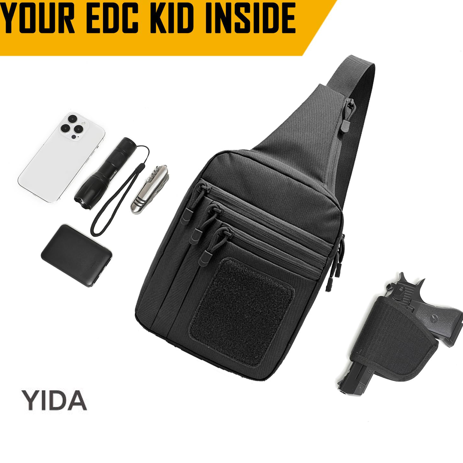 Concealed Carry Crossbody Bag  - Edc Concealed Carry のレビューと価格