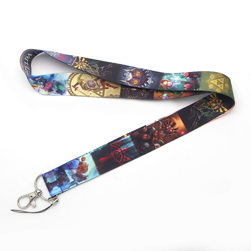 Cartoon Game Lanyards for Key  - Carabiner Keychain のレビューと価格