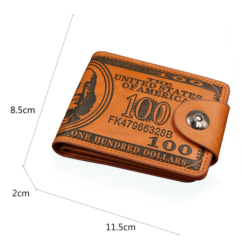 New Simple Short Men Wallets C - Money Clip Magnetic のレビューと価格