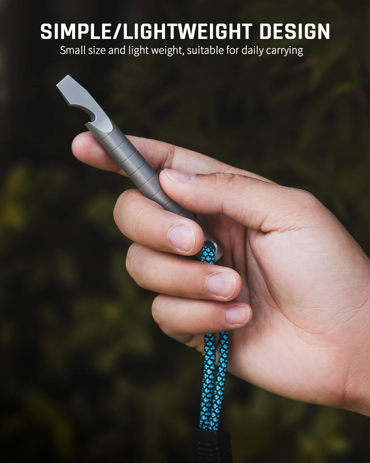 TISUR Titanium EDC Pry Bar, Ke - Titanium Pry Bar のレビューと価格