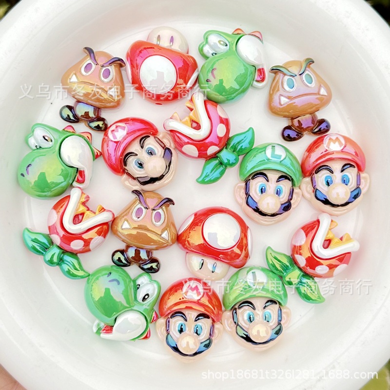 5/10pcs cartoon ornament  thro - Carabiner Keychain のレビューと価格